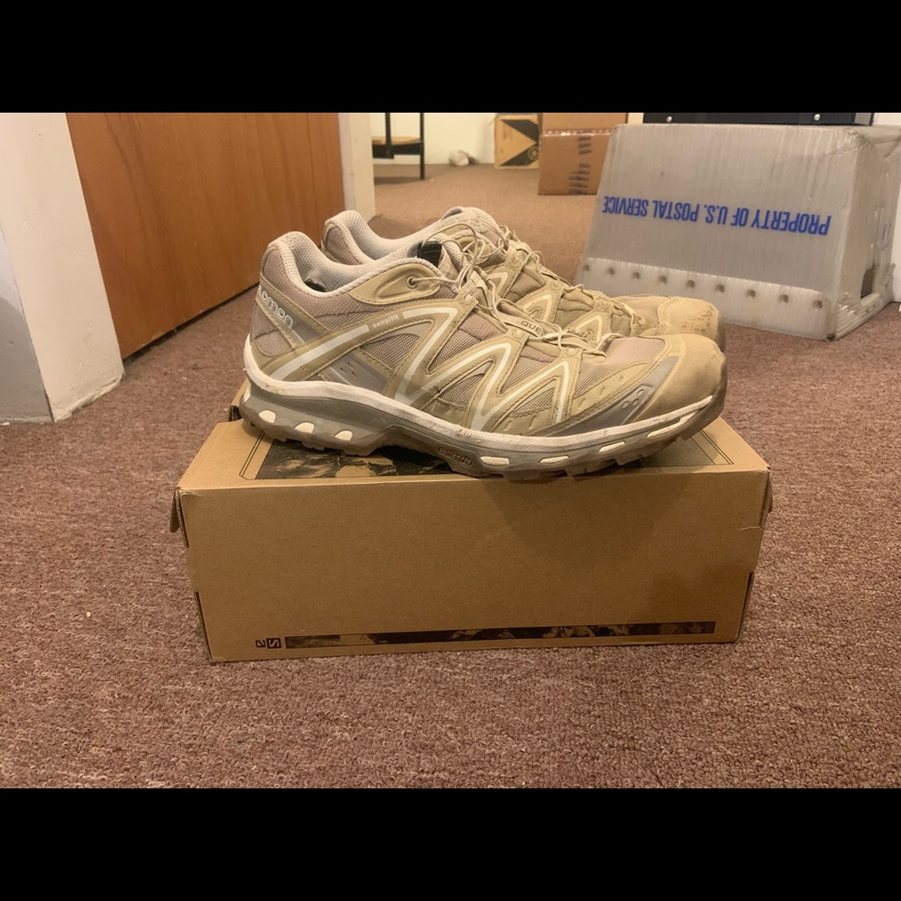 Saloman XT-QUEST Limited Edition Bleached Sand/White/Safari